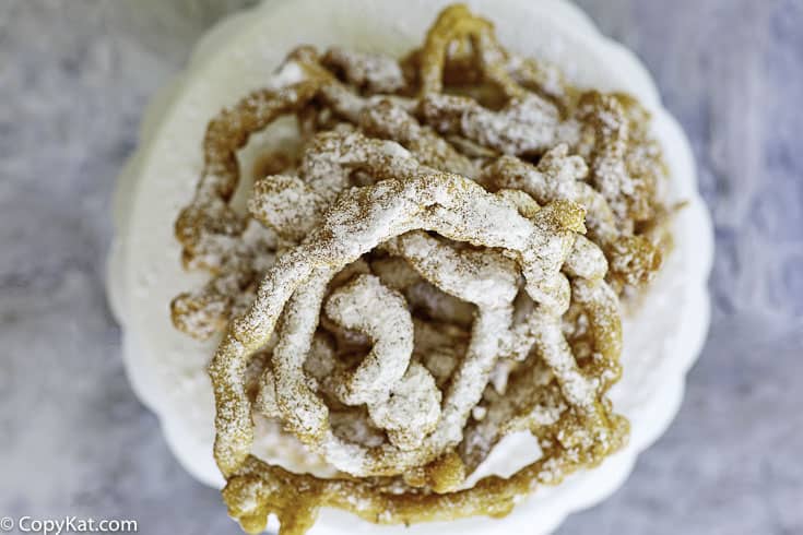 Easy Homemade Funnel Cakes Recipe