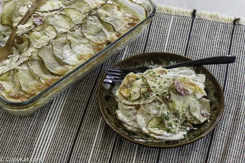 Cheesy Scalloped Potatoes Ham Easy Comfort Recipe