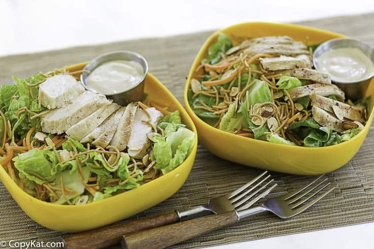 Applebee’s Grilled Chicken Oriental Salad