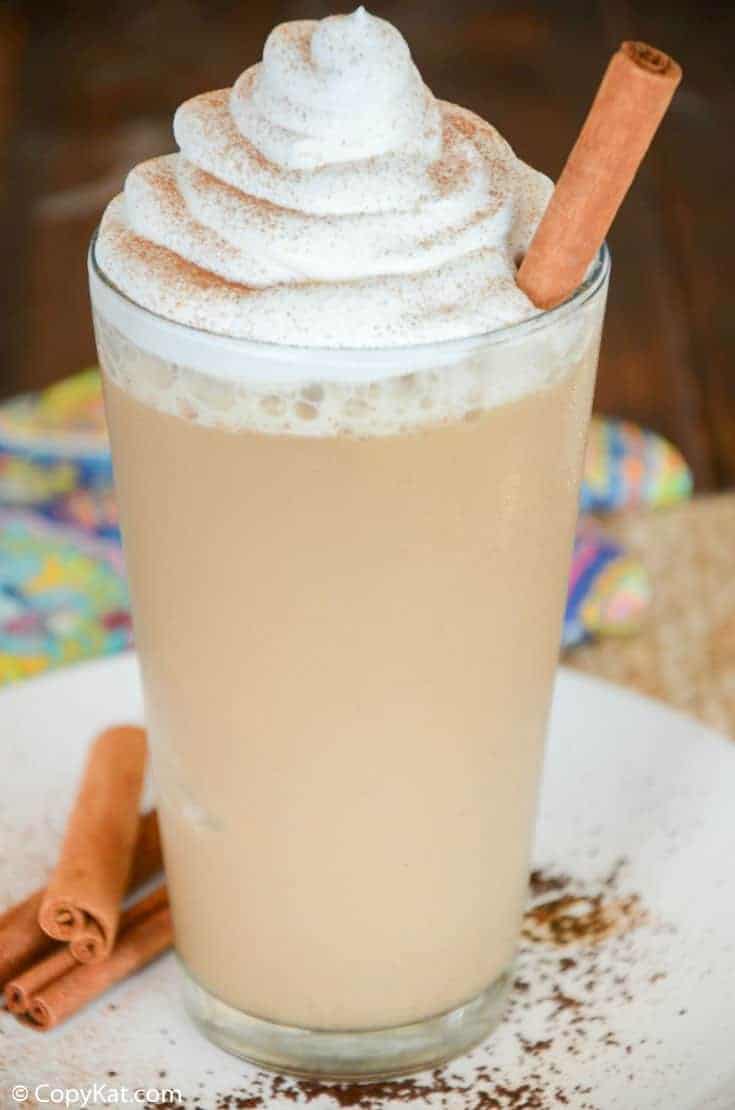 Copycat Starbucks Horchata Frappuccino