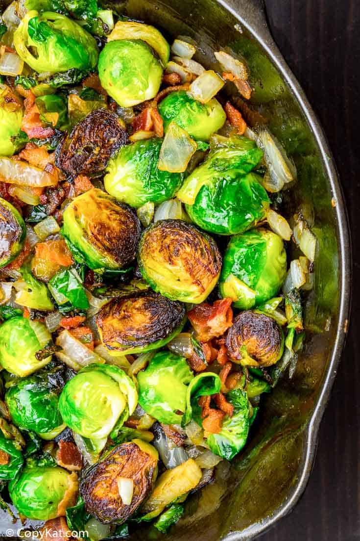 Roasted Brussels Sprouts with Bacon Recipe