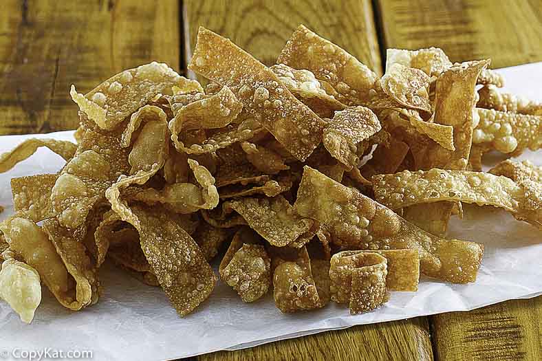 Crispy Fried Wonton Strips (Restaurant Style)