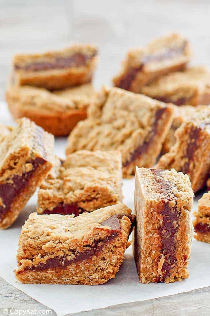 Fudge Jumbles Recipe - 1980s Oatmeal Chocolate Cookie Bars