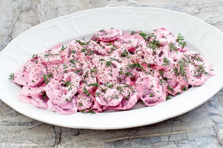 Polish Roasted Beets with Sour Cream Recipe