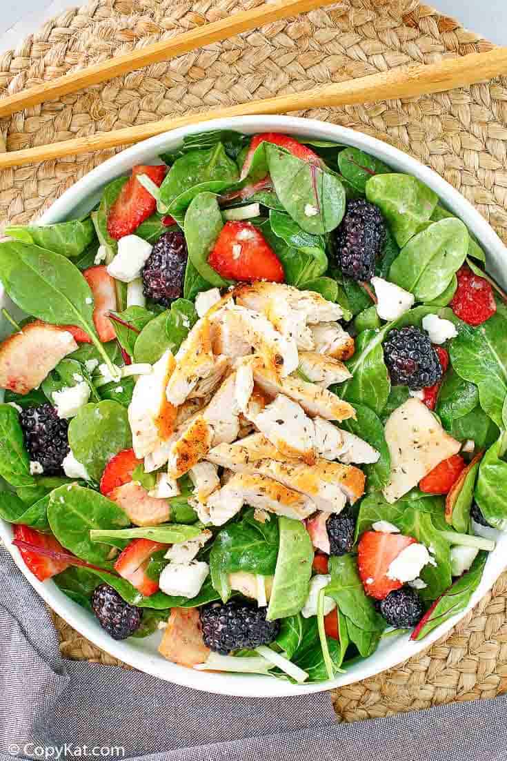 Wendy's Summer Berry Chicken Salad - Easy Copycat