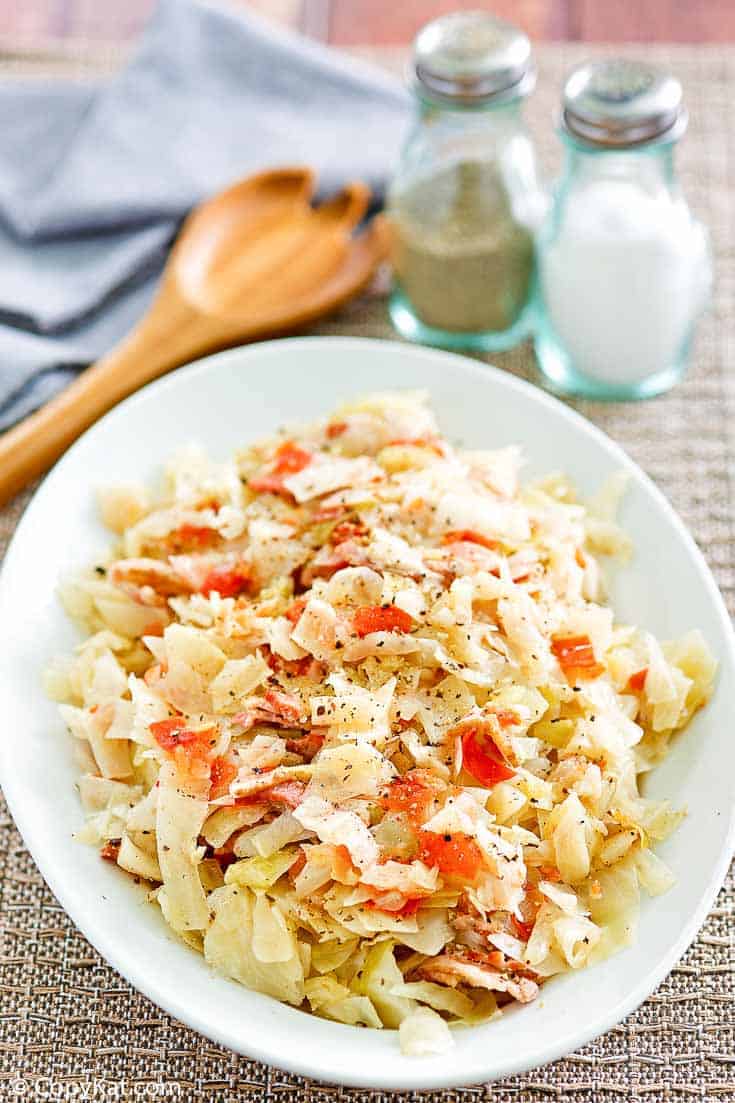 Luby's Skillet Cabbage