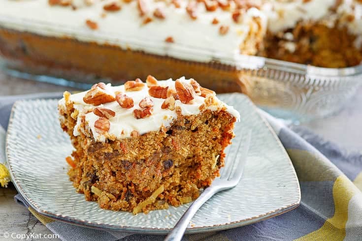 Copycat Cracker Barrel Carrot Cake