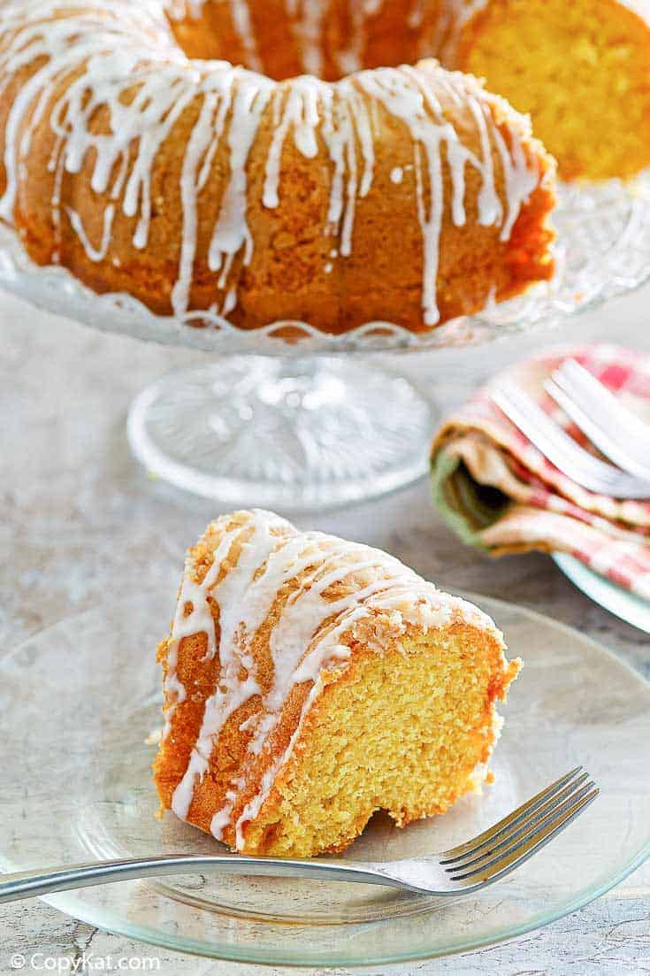 Golden Pound Cake