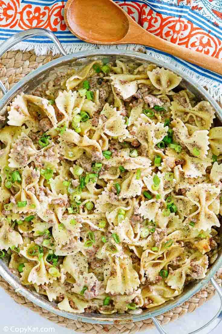 Homemade Hamburger Helper Beef Stroganoff