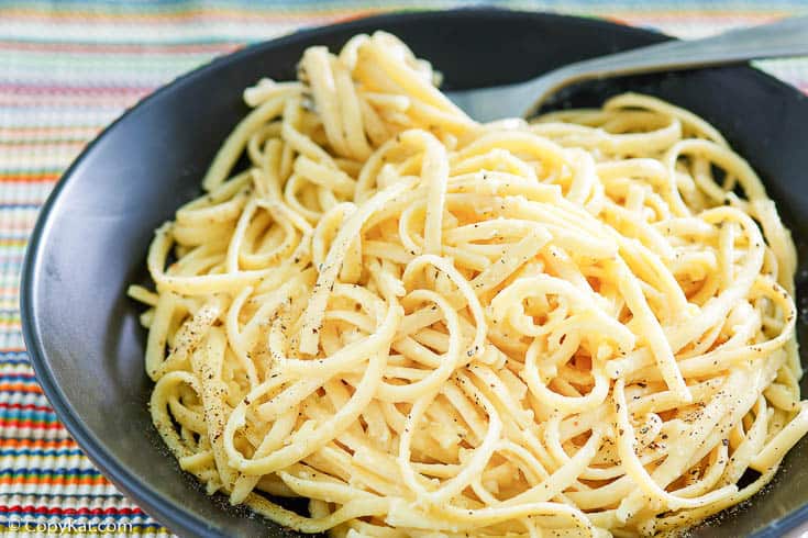 Creamy Italian Pasta with Egg & Cheese
