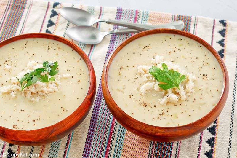Classic crab bisque