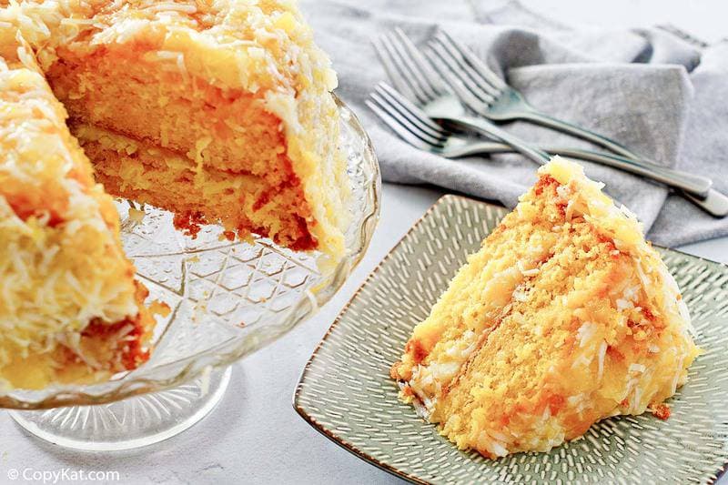 Easy Mountain Dew Cake with Pineapple Coconut Frosting