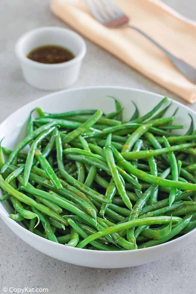 Outback Steakhouse Steamed Green Beans