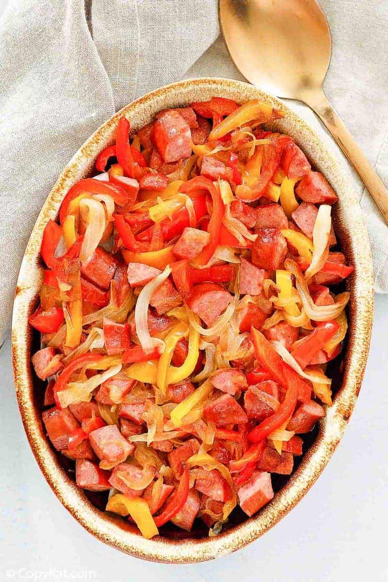 Golden Corral Sausage and Peppers - Easy Recipe