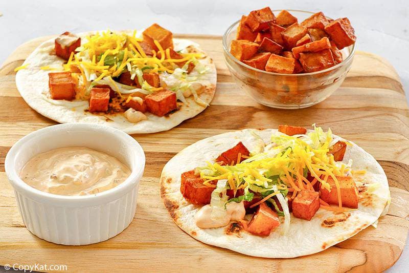 Taco Bell Spicy Potato Soft Taco