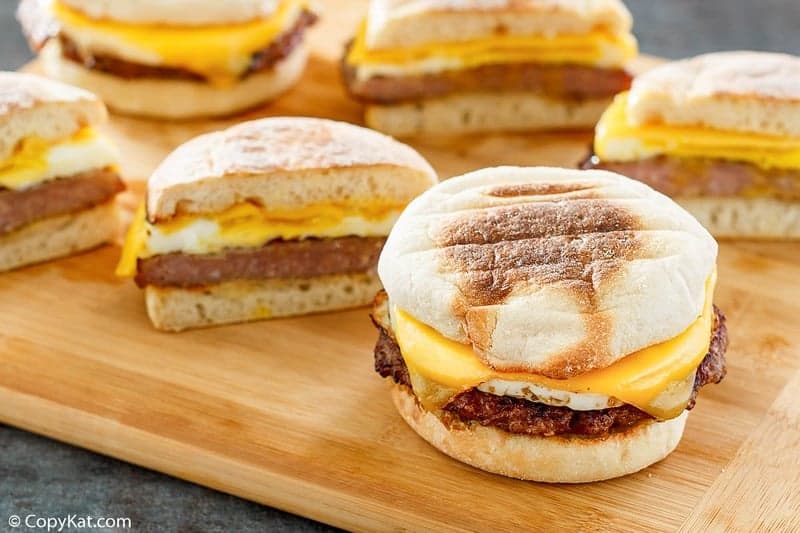 McDonald's Sausage Egg McMuffin Copycat Recipe