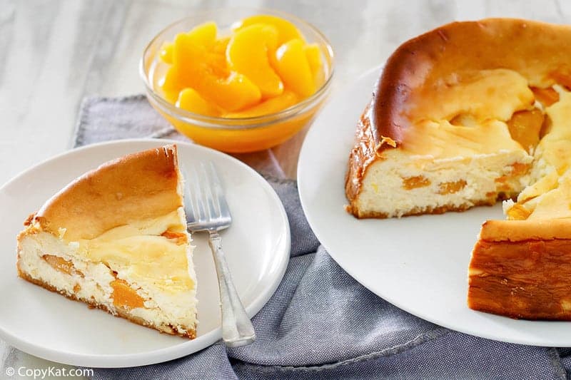 Olive Garden Peaches & Cream Cheesecake Recipe
