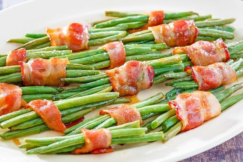 Bacon Wrapped Green Bean Bundles