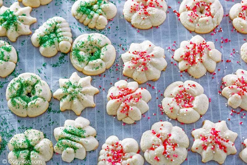 Cream Cheese Spritz Cookies