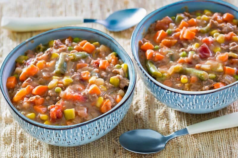 Plaza III Steak Soup - Easy Copycat Recipe