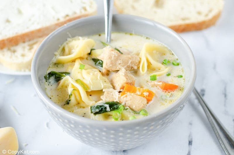 Instant Pot Chicken Tortellini Soup