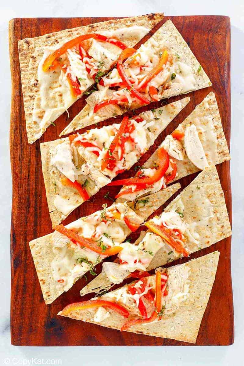 Olive Garden Grilled Chicken Flatbread