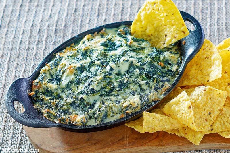 Cheddars Santa Fe Spinach Dip