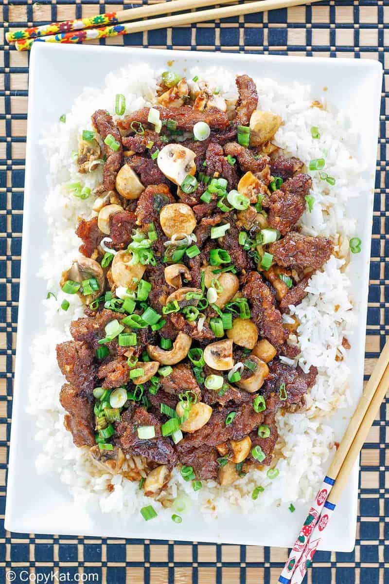 Pei Wei Mongolian Beef Recipe - Easy Copycat Version
