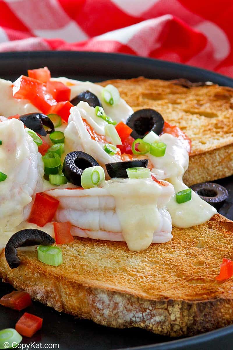 Olive Garden Sicilian Scampi - Creamy Shrimp Bruschetta