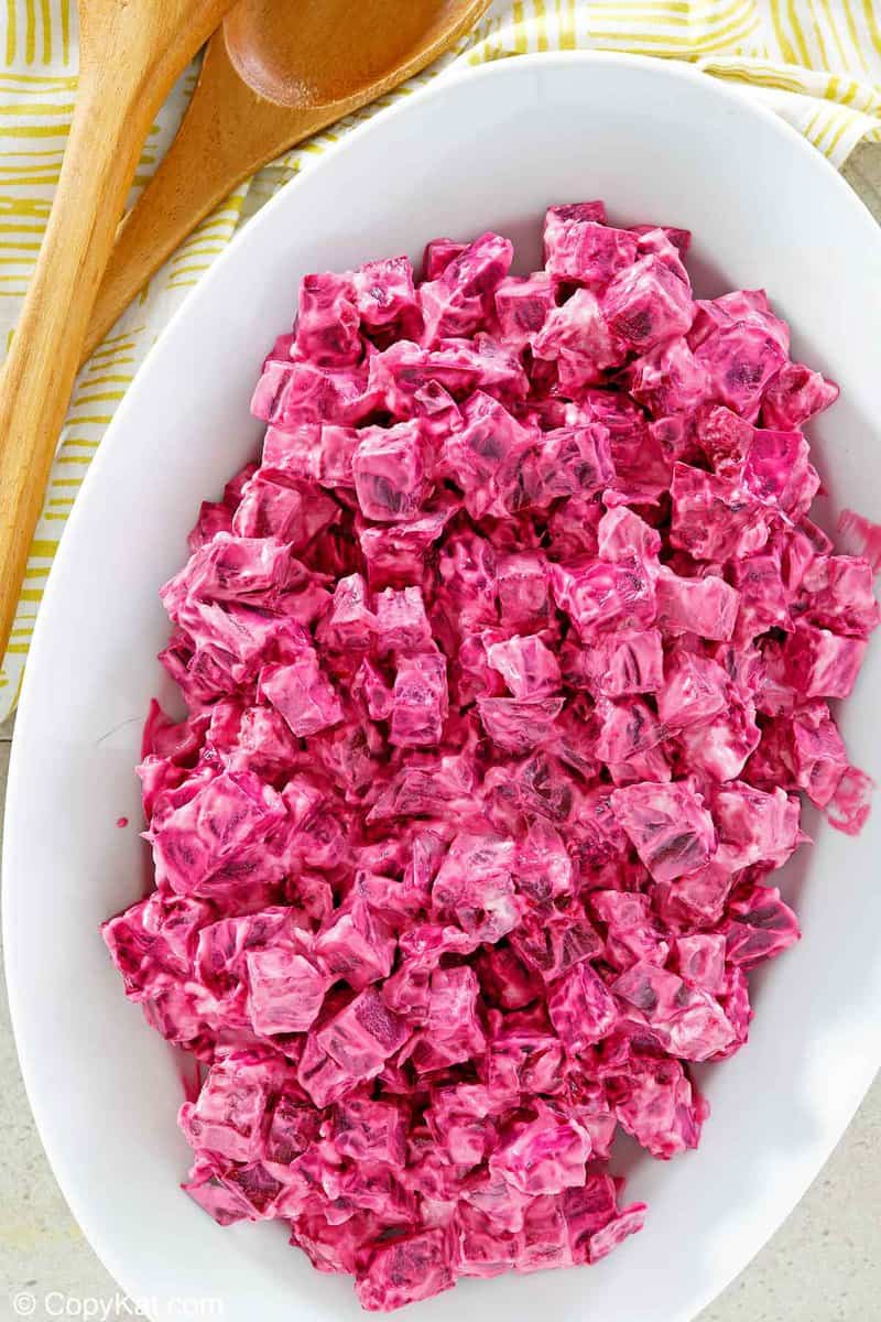 Perfect Sour Cream Beet Salad