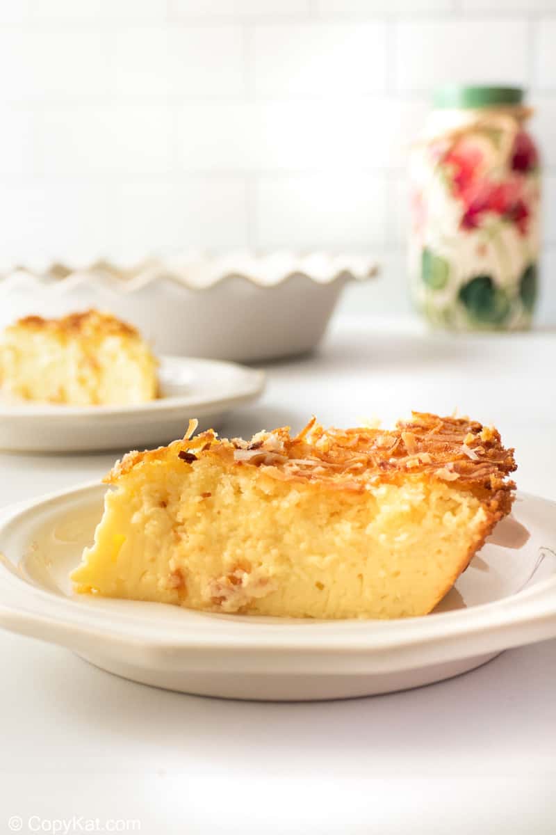 Coconut Custard Pie