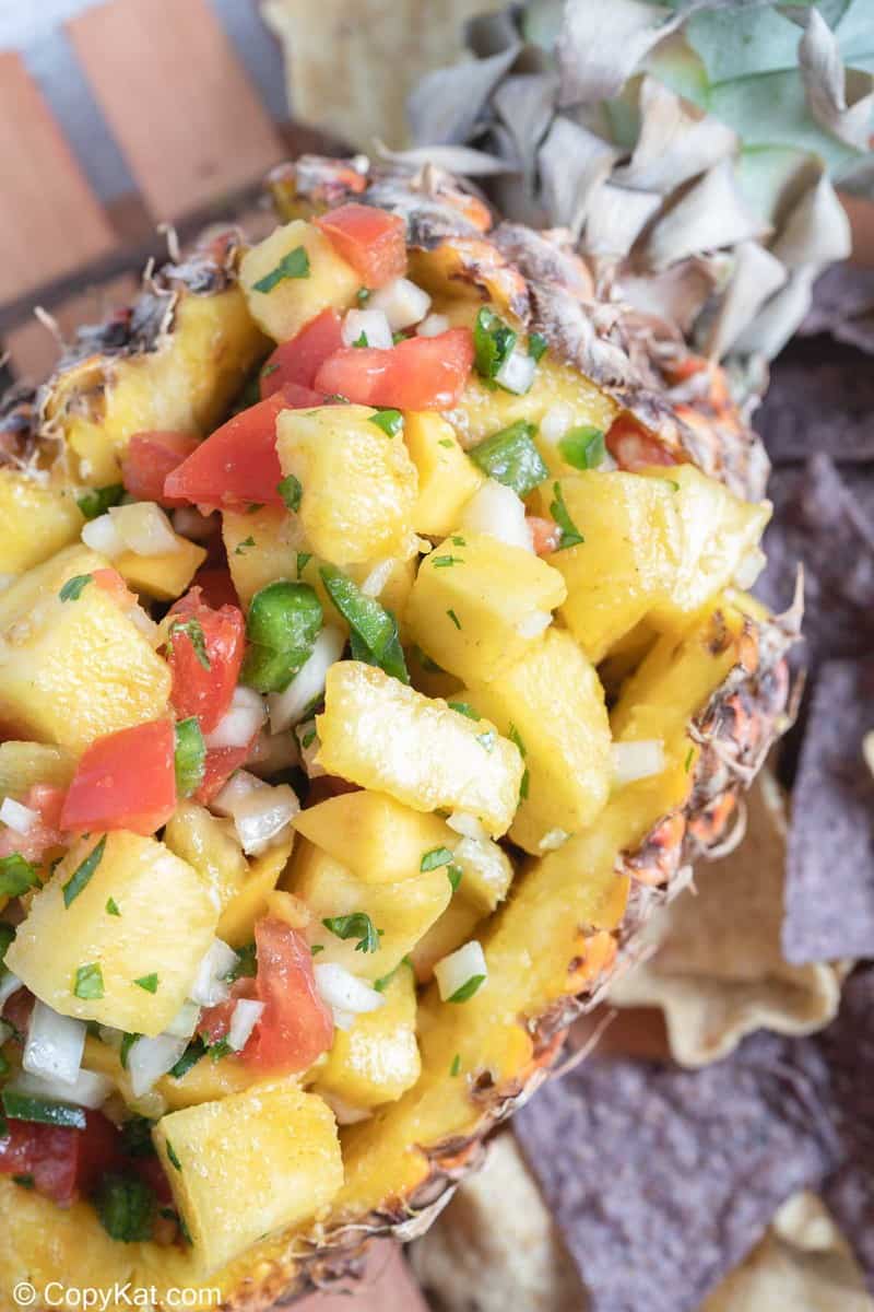 Fresh Pineapple Mango Salsa