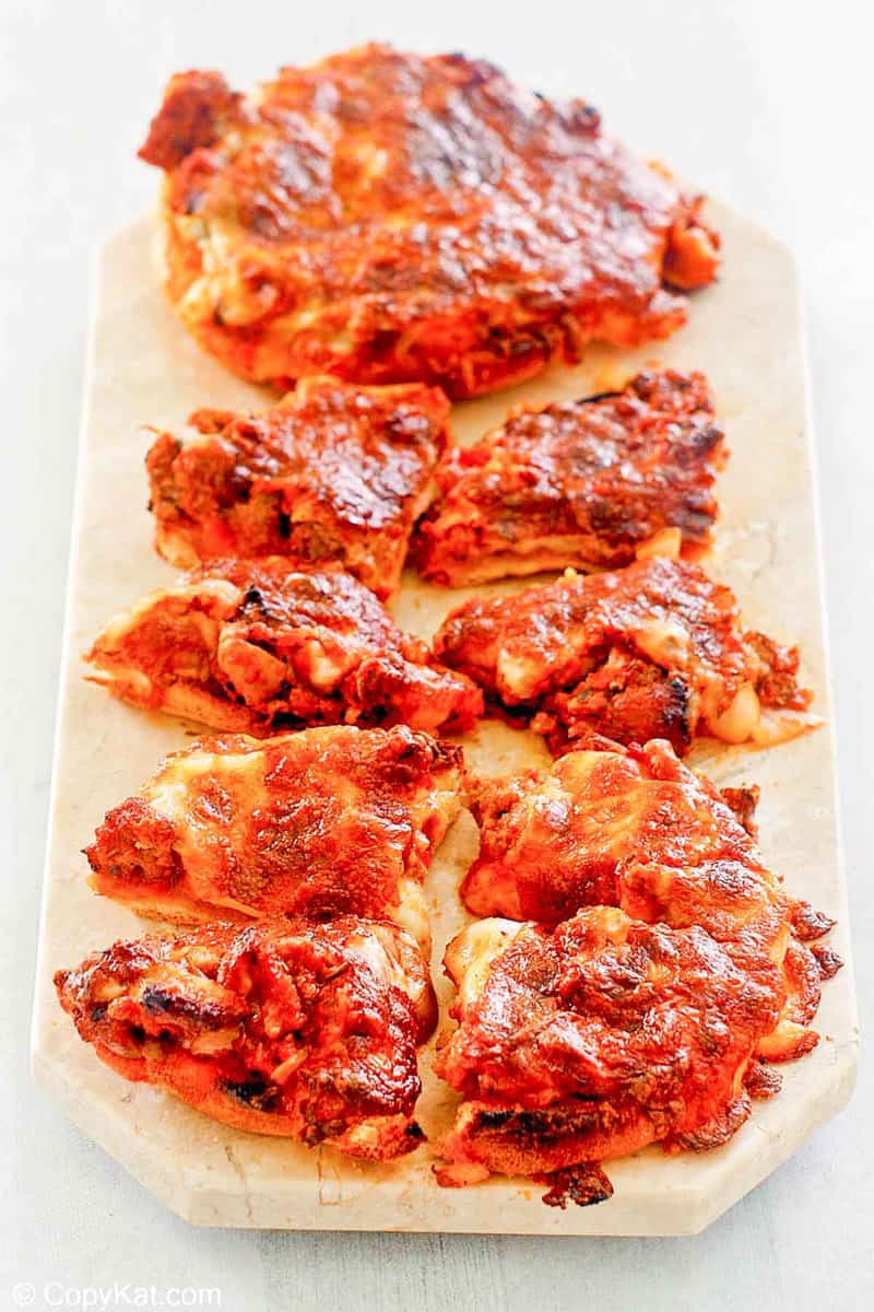 Classic School Cafeteria Pizza Burger