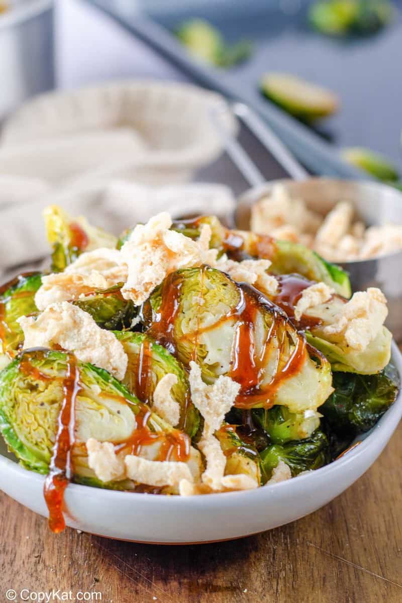Red Lobster Crispy Brussels Sprouts with Soy-Ginger Glaze