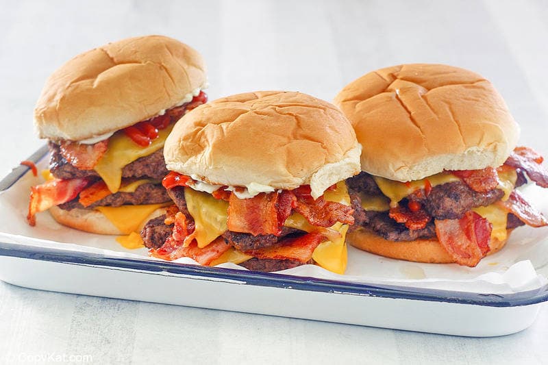 Copycat Wendy's Baconator (Ultimate Bacon Burger)