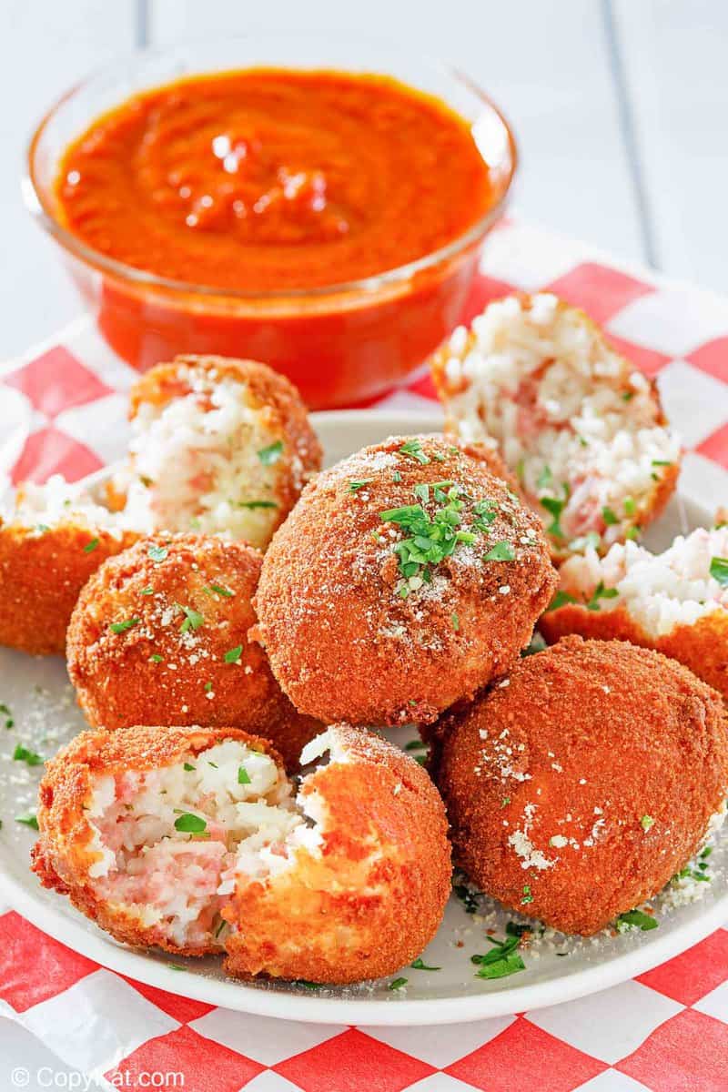 Crispy Italian Arancini with Cheese & Meat
