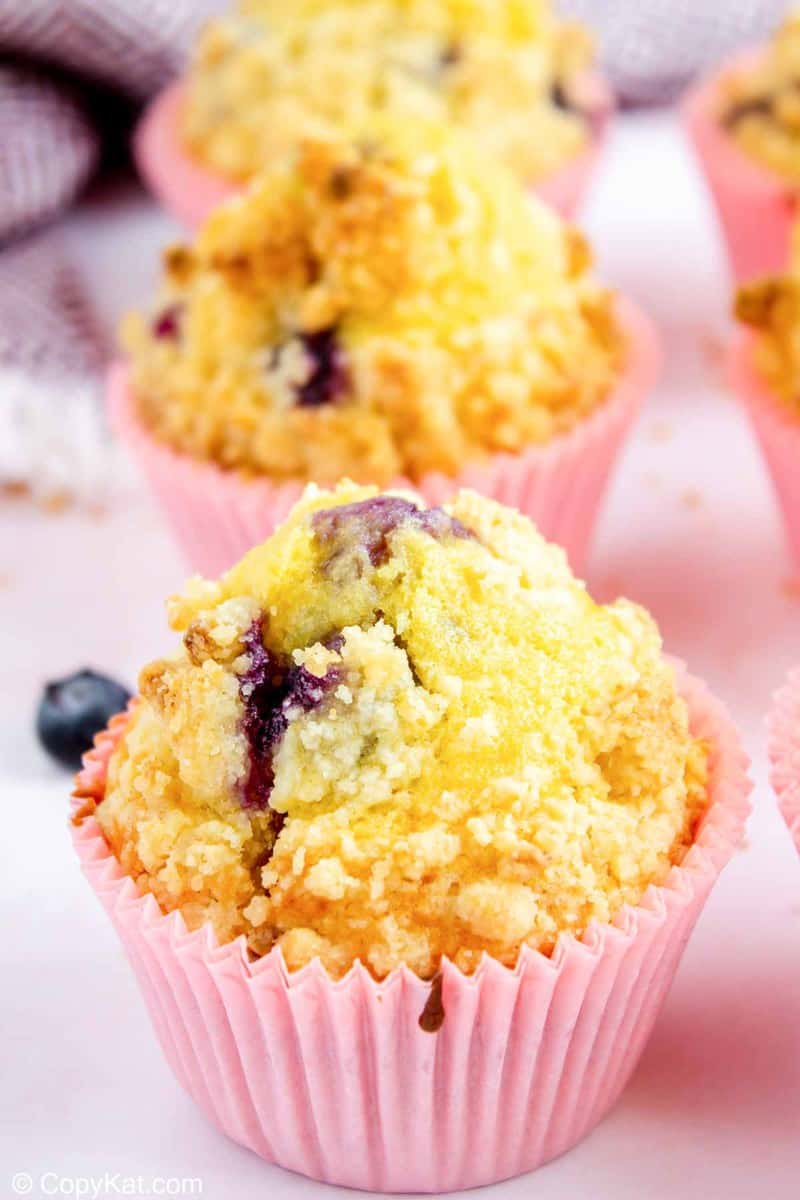 Starbucks Blueberry Muffins with Streusel Topping
