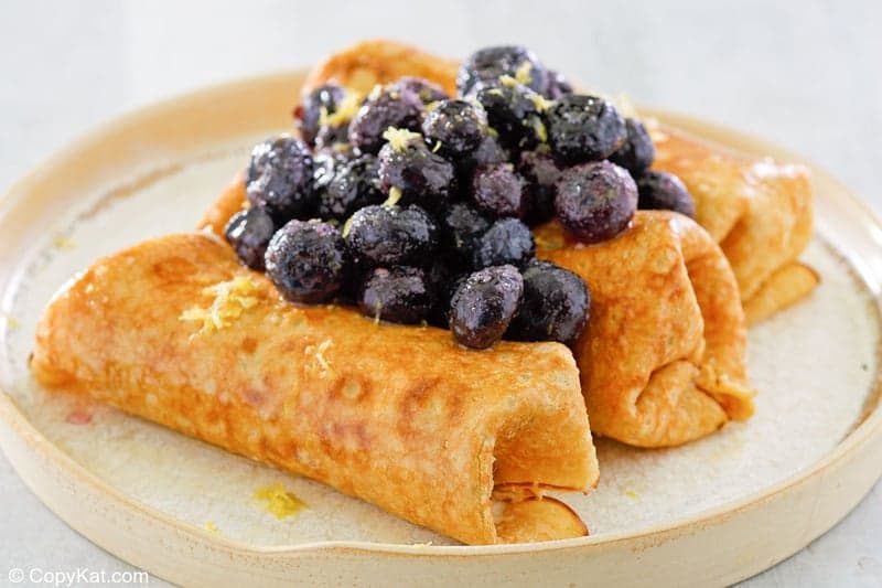Homemade Cheese Blintzes Recipe