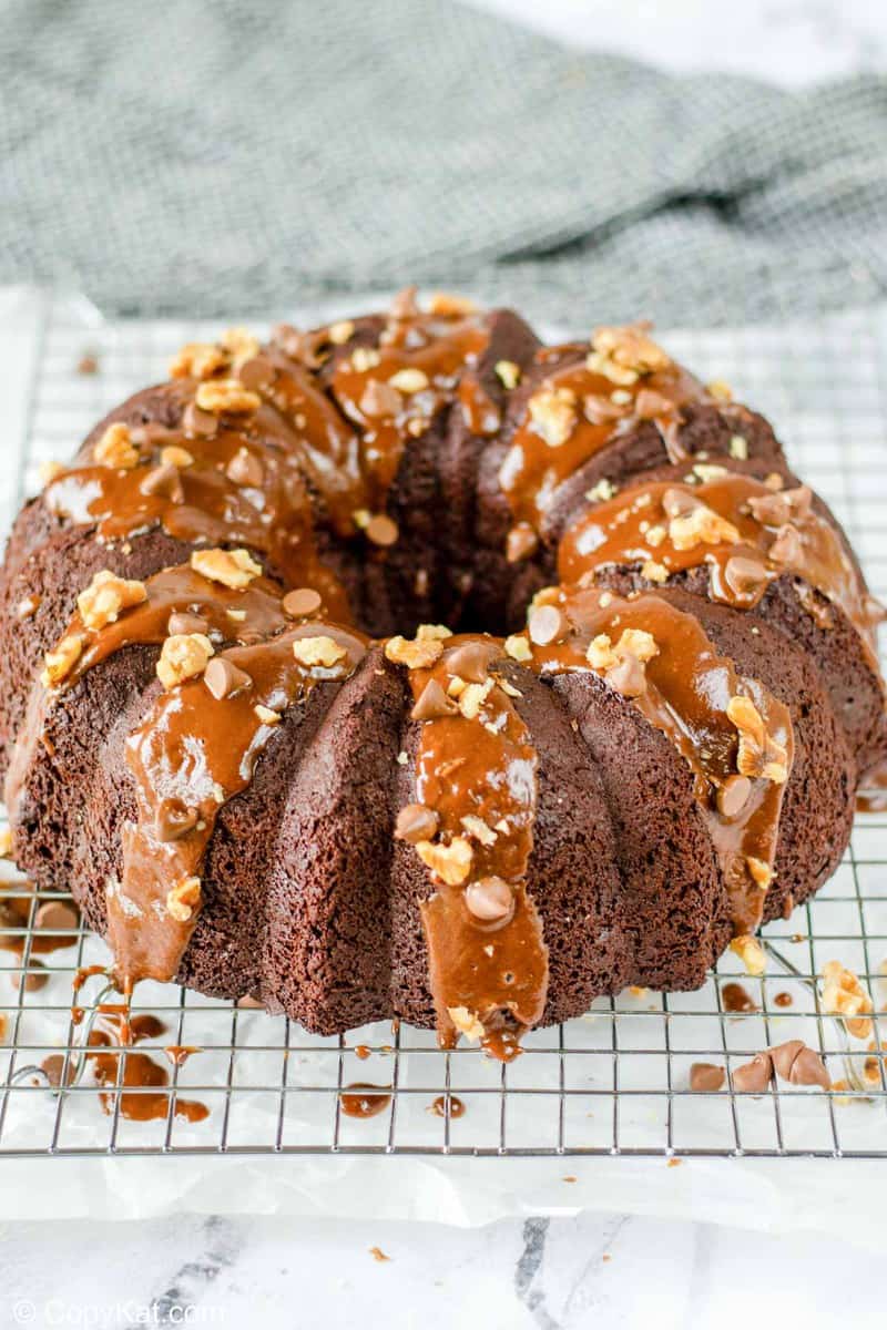 Triple Chocolate Bundt Cake