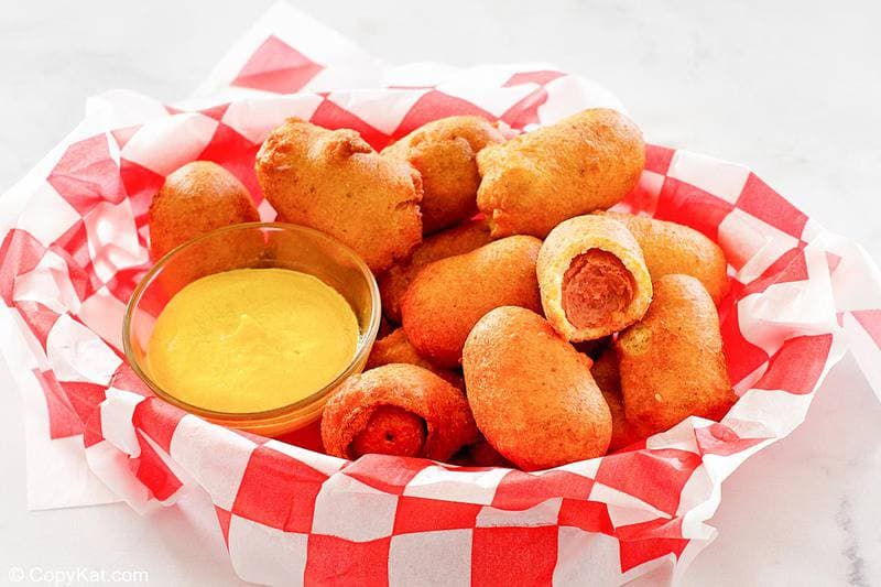 Homemade Mini Corn Dog