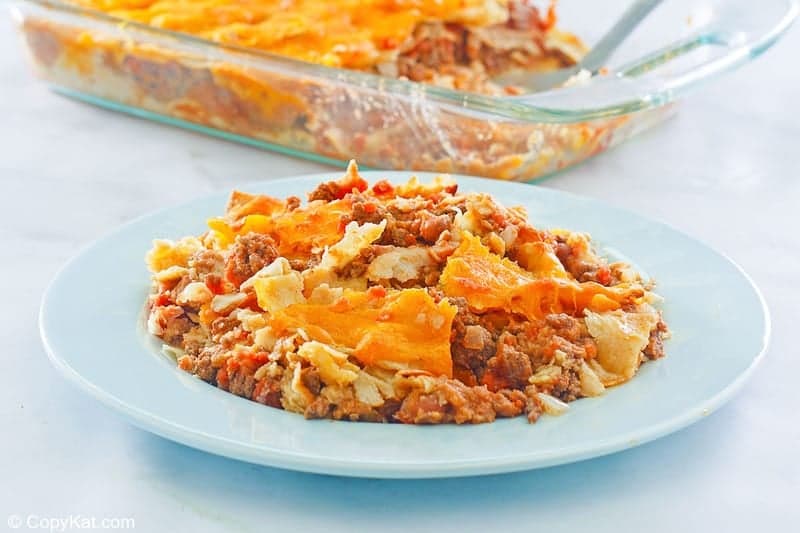 Make-Ahead Taco Casserole with Tortillas