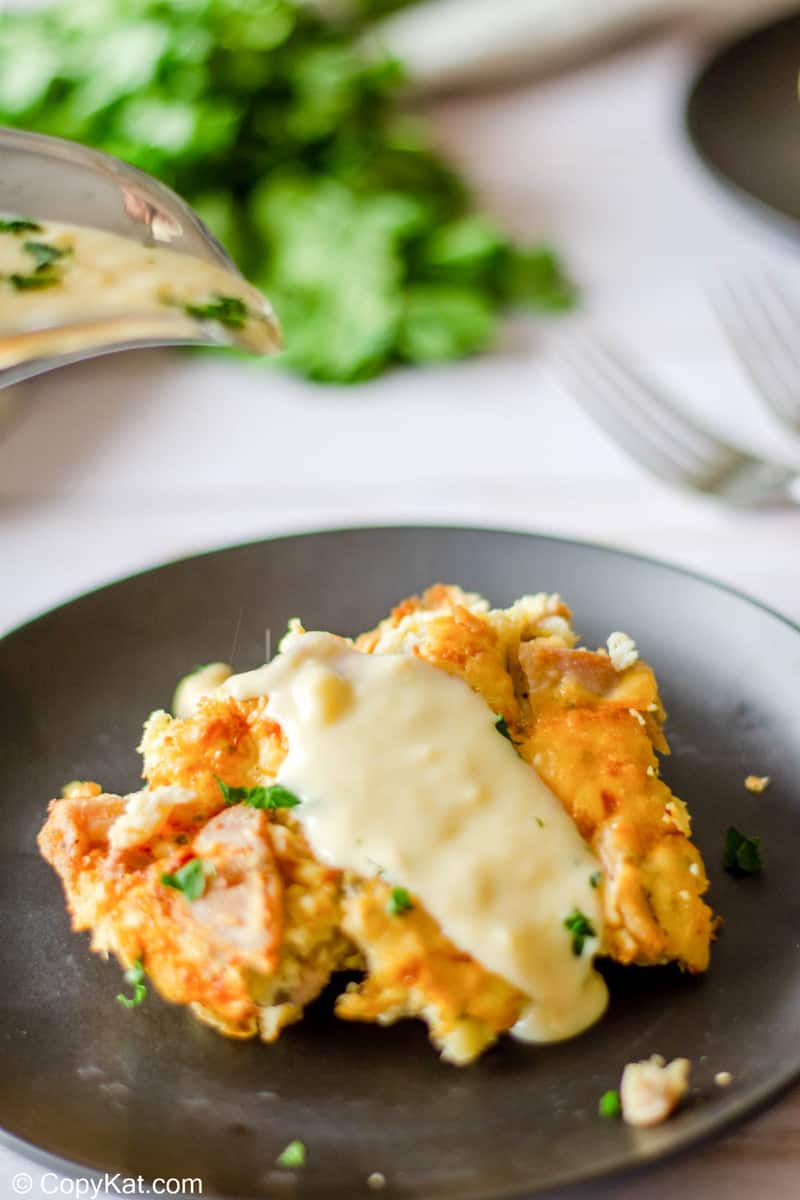 Baked Tarragon Chicken Popover Casserole