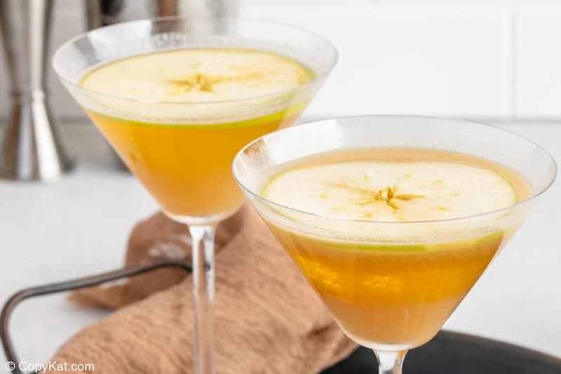 Caramel Apple Martini - Real Apple Juice Recipe