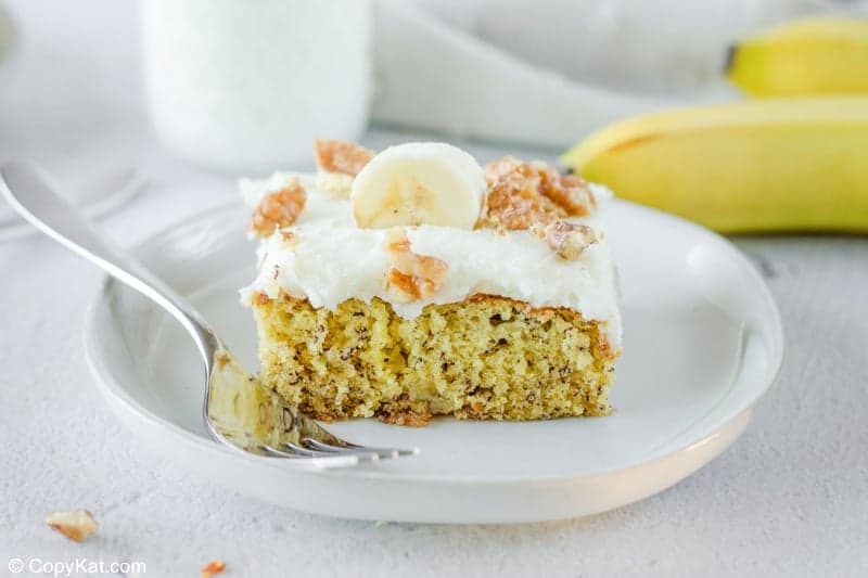 Ultra-Moist Banana Cake with Tangy Cream Cheese Frosting