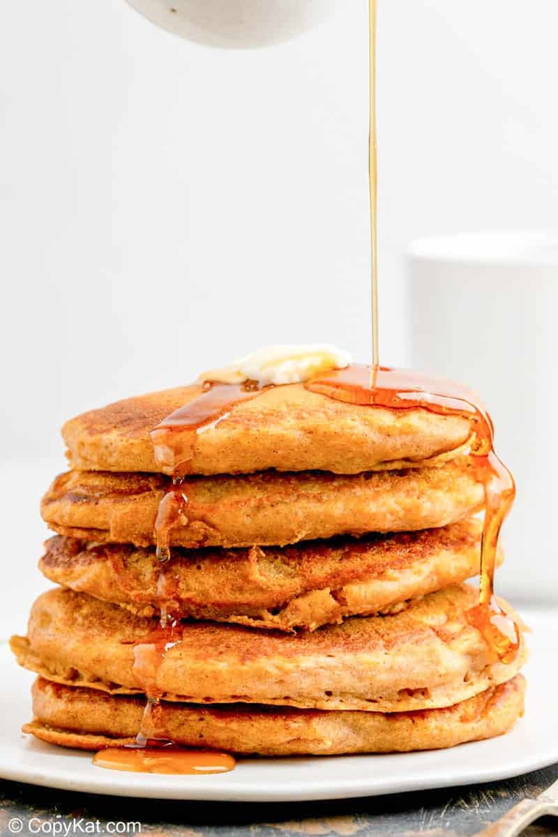 Copycat IHOP Pumpkin Pancakes