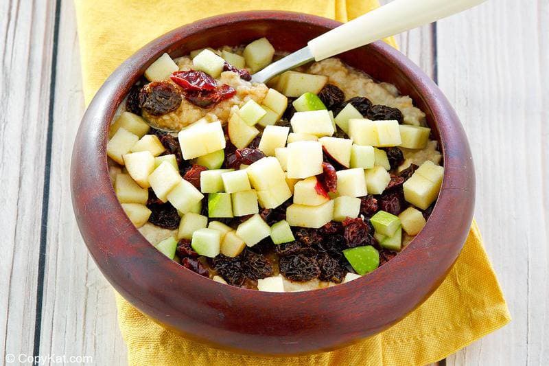 McDonald's Fruit Maple Oatmeal Easy Copycat Recipe