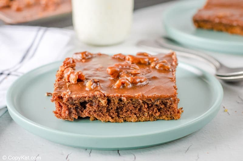 Scratch Made Texas Sheet Cake Easy Recipe with Chocolate Frosting