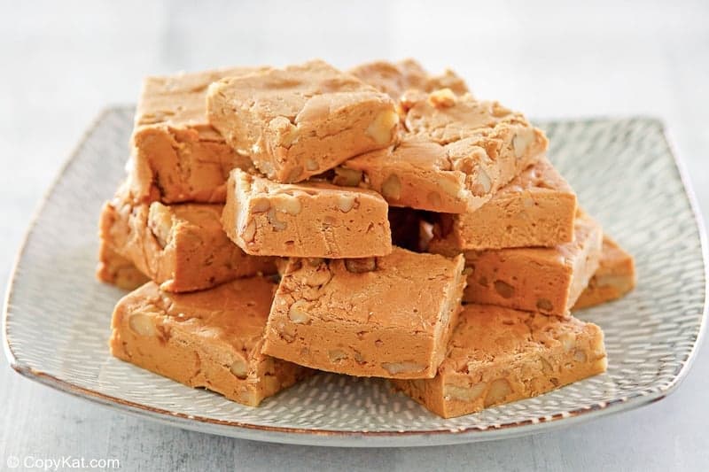 Homemade Buttermilk Fudge with Walnuts