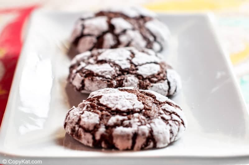Chocolate Crinkle Cookies - Dairy-Free & Chewy