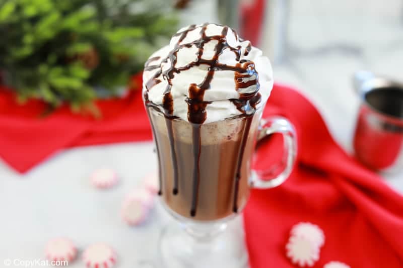 McDonalds McCafe Peppermint Mocha